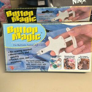 Button Magic portable buttoning machine
